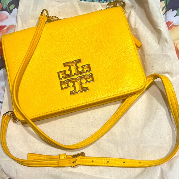 Tory Burch Bags Yellow Tory Burch Cross Body 9 Poshmark